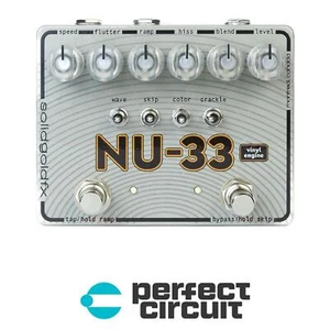 SolidGoldFX NU-33 Vinyl Engine Lo-Fi Pedal EFFECTS - DEMO - PERFECT CIRCUIT - Picture 1 of 1