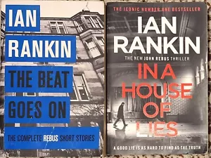 Ian Rankin - The Beat Goes On , In A House Of Lies Rebus Aussie Large Paperbacks - Picture 1 of 1