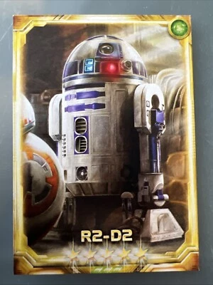 2016 Konami Star Wars: Force Collection Promos R2-D2  4/15 Europe Exclusive - Image 1 of 2