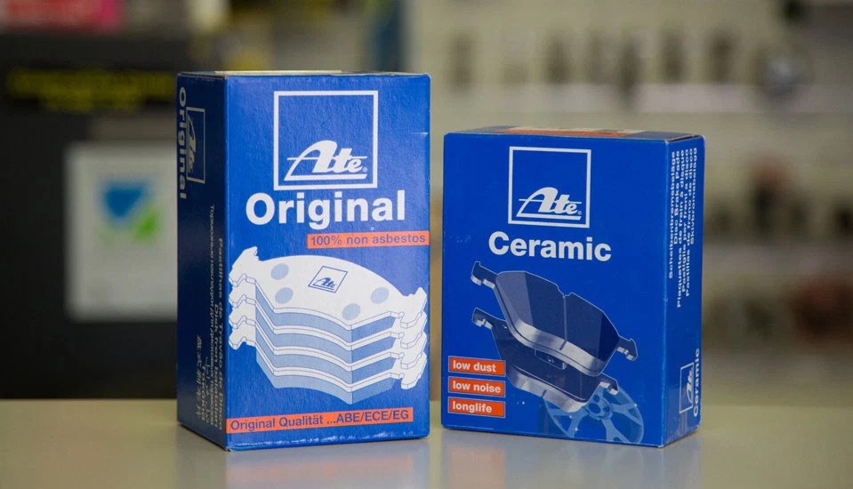 Pastilla de freno de disco trasera ATE AT613 para 93-00 Lexus LS400 Foto 1 de 1