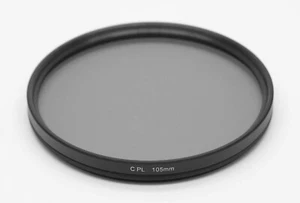 105MM CPL FILTRO CIRCOLARE POLARIZZATORE polarizer filter panorami C.P.L. 3XWZ - Picture 1 of 8