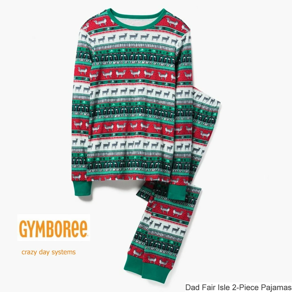 Pajamas Dad Fair Isle 2-Piece Pajamas Gymboree Large, XLarge, 2XLarge Mens NWT - Image 1 of 1