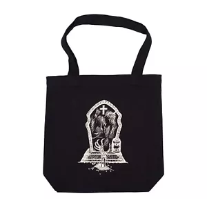 Smoke Beer cotton canvas tote bag black - Picture 1 of 1