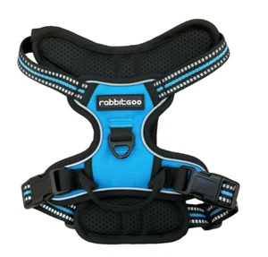 Rabbitgoo Dog Harness No-Pull Soft Padded Vest Adjustable - Size S (Blue) - Bild 1 von 5
