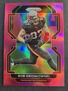 Panini Prizm #293 2021 Rob Gronkowski rosa - Imagen 1 de 2