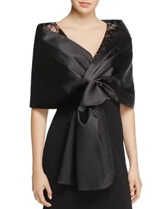 Mantón envolvente Adrianna Papell Charmeuse - negro - Imagen 1 de 2