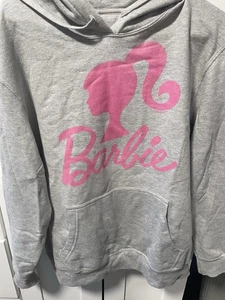 Mattel Barbie graues Sweatshirt Damen - sieht aus wie XL - Bild 1 von 3