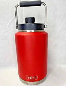 Yeti Rambler RED 128 Oz Vacuum Insulated One Gallon Jug EUC - Bild 1 von 9