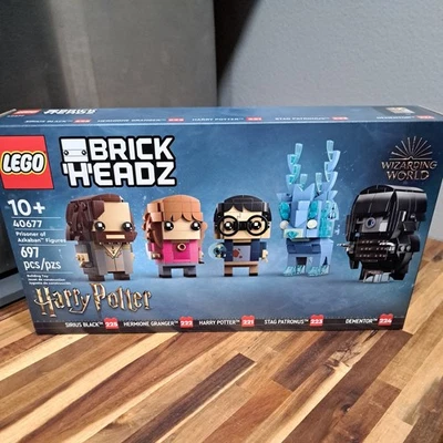 Lego BRICKHEADZ Prisoner Of Azkaban Figures Set 40677 - New & Sealed - Image 1 of 2