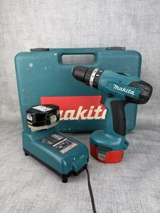 Makita 8281D 14.4V Combo Drill Cordless + Spare Battery & DC1414 F Charger Case - Picture 1 of 21