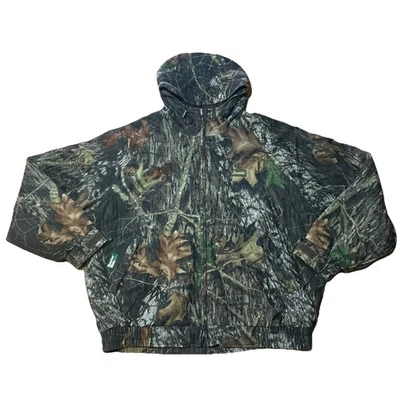 Gamehide Hush Hide Soft,Silent Fabric  Hunting Jacket Mossy Oak Break Up Size XL - Image 1 of 4