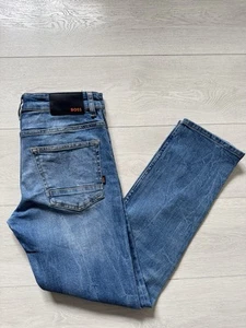 Hugo Boss Orange Delaware Jeans Hose Gr. 32/30 Slim Fit Blau Jeanshose - Bild 1 von 11