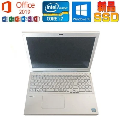 Computer SONY VAIO S SVS15129CJS Microsoft Office 2019 Windows 10 Core i7 f37 - Image 1 of 4