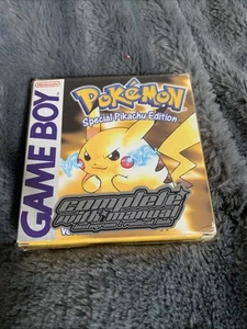 Pokémon Yellow Version Special Pikachu Edition Game Boy Mint Condition - Picture 1 of 2