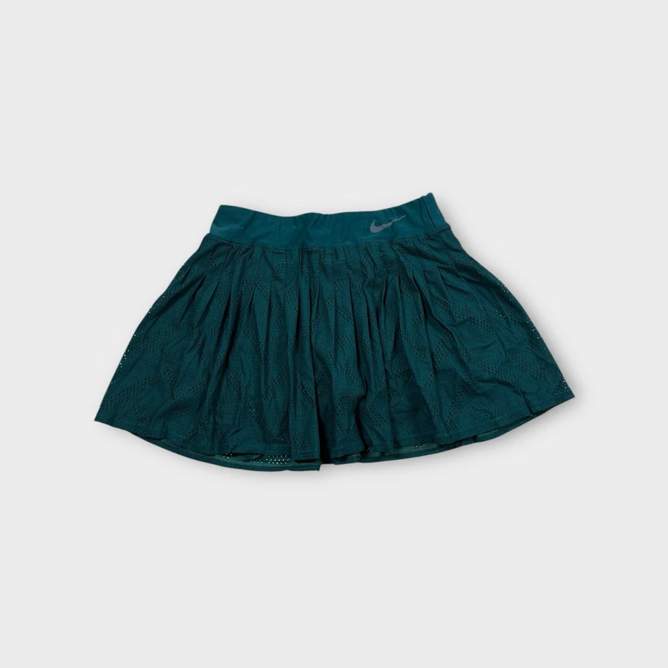 Зеленая юбка-шорты Nike Dri-Fit Athletic для тенниса гольфа женская размер S маленькая длинная - Изображение 1 из 4
