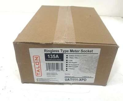 Garra 135 Amp 4 mordazas bocina sin anillo derivación aérea/subterránea 7/16 B.L. Foto 1 de 2