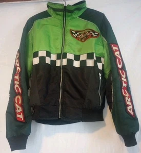 Chaqueta de bombardero vintage Arctic Cat M Team Racing - Imagen 1 de 15