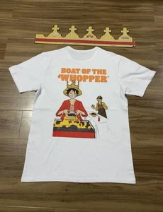 ONE PIECE Burger King 70th Anniversary T-Shirt Luffy Limited Edition Neu Japan - Bild 1 von 10