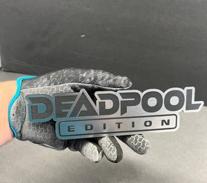 Dead Pool Edition Text Car Badge Emblem Engraved Acrylic Custom Fender Truck 4x4 - Bild 1 von 8
