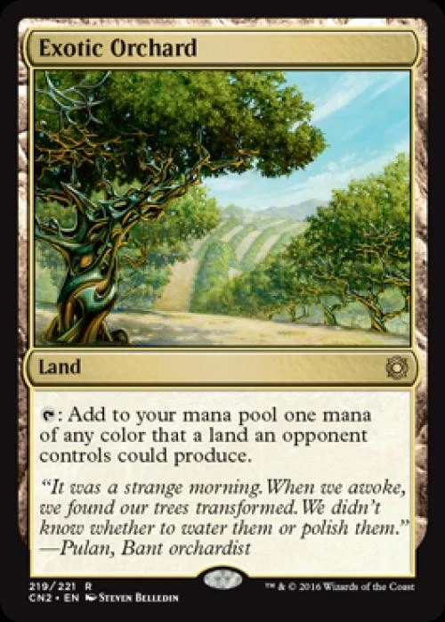MTG English Exotic Orchard NM Foil Conspiracy: Take the Crown - Image 1 of 1