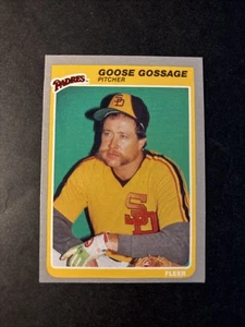 1985 Fleer Rich Goose Gossage San Diego Padres No. 33 - Picture 1 of 2