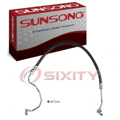 Manguera de línea de presión de dirección asistida Sunsong para montaje Ford F-150 2003-2008 ld Foto 1 de 4