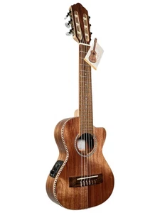 APC GT CW massiver Koa-Akazie Cutaway Guitarlele mit Pickup, Wandergitarre - Bild 1 von 8