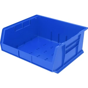 Akro-Mils Bins Unbreakable/Waterproof 16"x14-1/2"x7" Blue 30250B - Picture 1 of 1