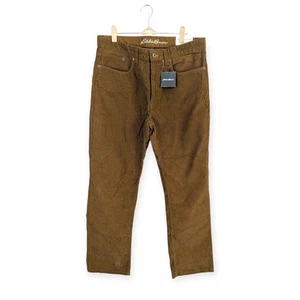 Pantalones de pana Eddie Bauer 33x30 Faultline para hombre NUEVO marrón cálido  - Imagen 1 de 5