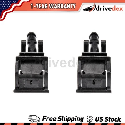 Par de bocal de lavadora de para-brisa Dorman - AJUDA compatível com 2000 2001 Volkswagen Beetle - Imagem 1 de 4