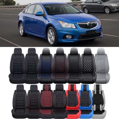 For Holden Cruze Car Seat Covers Full Set Luxury PU Leather Front & Rear Cushion - image 1 of 4