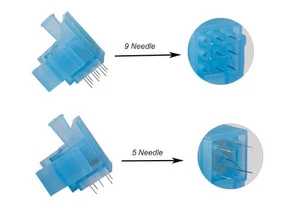 20 pcs 5/9 Pins Needle Cartridges For Vital Injector Mesogun Mesotherapy Machine - Picture 1 of 3