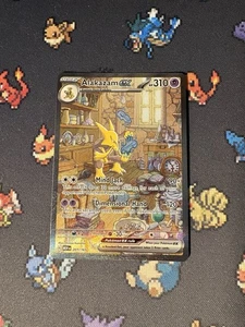 Pokémon Karten Alakazam ex 201/165 Illustration Rare Pokemon 151 - (NM) - Bild 1 von 6
