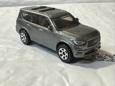 2024 Matchbox Tarjeta Corta 2022 Infiniti QX80 Llavero Personalizado Nuevo Suelto Escala 1/64 Foto 1 de 4