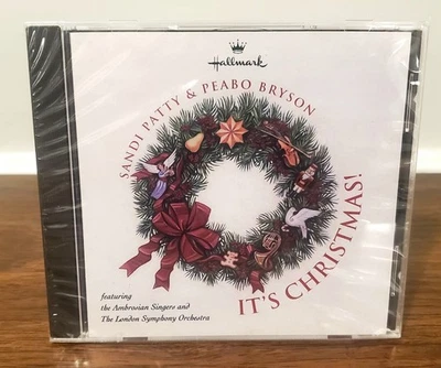 New " It's Christmas!"  CD By Sandi Patty & Peabo Bryson (1996, Hallmark) -MIP Foto 1 de 2