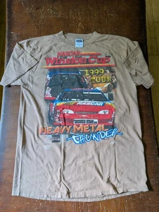 NASCAR 1999 HEAVY METAL TOUR XL DOUBLE SIDED SHIRT WINSTON CUP - Picture 1 of 6