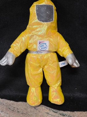 Intel Pentium II 13" Iridescent Yellow Bunny People 1997 w/Tag VTG Plush Doll - Image 1 of 4