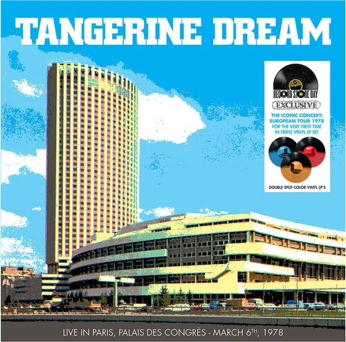 Tangerine Dream - Live in Paris, Palais Des Congres [New Vinyl LP] - Image 1 of 1