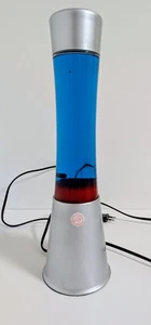 Lunartec Lavalampe – Blau/Rot, Glas & Aluminium, guter Zustand, inkl. Versand - Bild 1 von 6