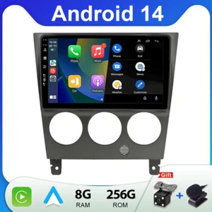 9'' 8G+256G Car Stereo For Subaru Impreza 2002-2007 Android 14 GPS WIFI Carplay - Picture 1 of 12