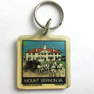 Mount Vernon VA Schlüsselanhänger Schlüsselring 2-seitig Neuheit Sammlerstück Memorabilia - Bild 1 von 3