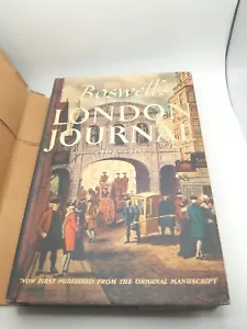 BOSWELL'S LONDON JOURNAL 1762-1763 1st Edition Mylar Covering - Picture 1 of 6