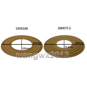 195x100 / 200x75.5mm Audio Altavoz Woofer Bass Altavoz Reparación Spider Damper - Imagen 1 de 3