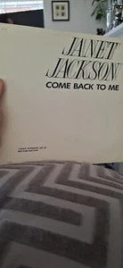 Janet Jackson - Come Back To Me Brazilian 12 Inch Promotional - Picture 1 of 6
