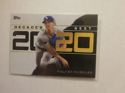 2020 Topps Decade's Next #DN17 Walker Buehler - NM-MT - Image 1 of 4