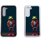 Printed Rubber Clip Phone Case For Samsung -  Personalised Chilling Frog - Gift