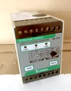 Littlefuse SE-703-0D Earth Leakage Monitor REV-06 12-30Vdc Made in Canada - Foto 1 di 8