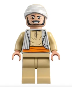 Lego Indiana Jones Sallah Minifigur iaj051 77013 Flucht aus dem verlorenen Grab - Bild 1 von 1