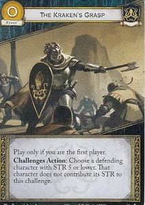3 x The Kraken's Grasp AGoT LCG 2.0 Game of Thrones Core set 82 - Picture 1 of 1