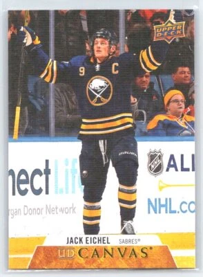 2020 Upper Deck Jack Eichel #C130    UD Canvas Buffalo Sabres - Image 1 of 2